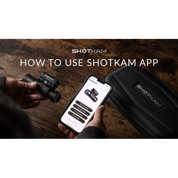 SHOTKAM Gen 4 4K TÜFEK KAMERASI 12 KALİBRE MONTAJ AYAKLI ORJİNAL