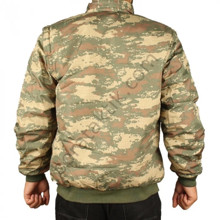 Şişme Mont Piyade Kamuflaj