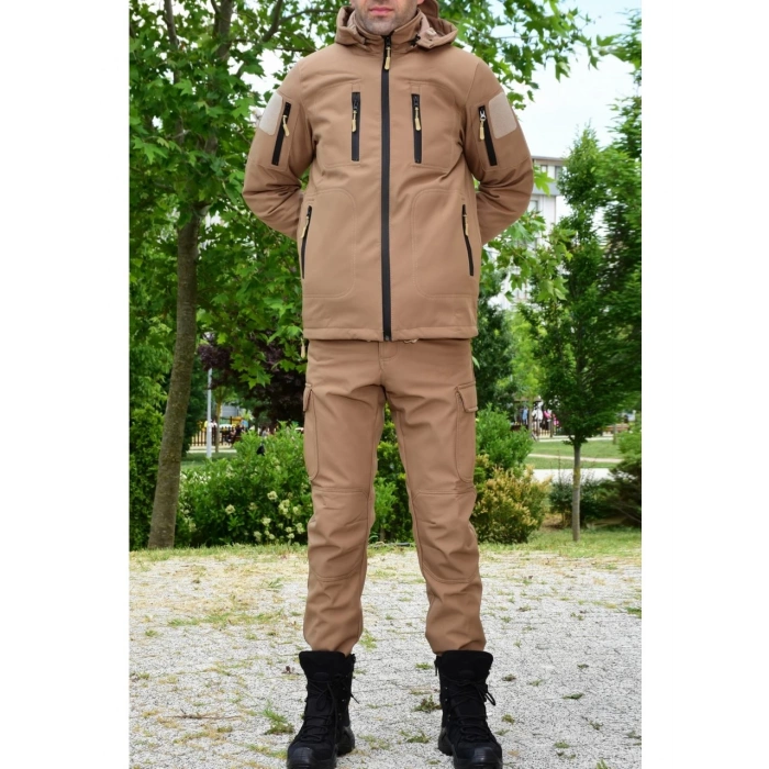 Siyah TAKTİK Softshell Mont