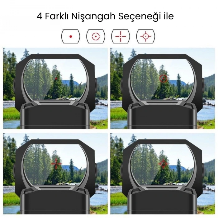 SOTAC Red Dot Shooting Sight Adjustable Riflescope For 20mm Rail Nişangah - HD101AJ