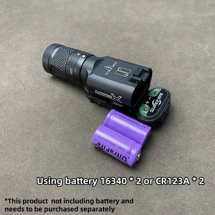 Surefire X300V METAL TAKTİK TABANCA TÜFEK FENERİ 500 LÜMEN