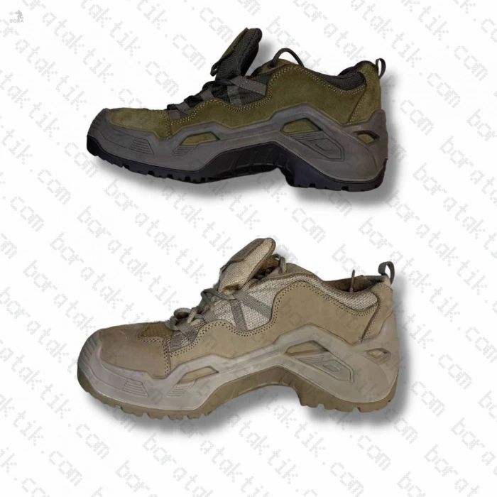 Taktik Askeri Ayakkabı Haki Yeşil-Çöl Sarısı