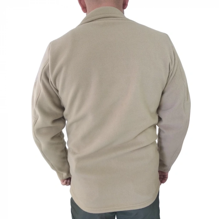 Taktik KALIN Polar Fermuarlı ÇÖL RENK