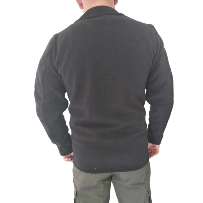 Taktik KALIN Polar Fermuarlı SİYAH