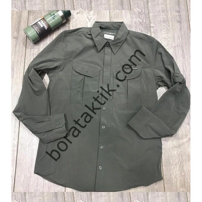Likralı TAKTİK KORUMA GÖMLEĞİ Olimpos Kumaş ,Outdoor Gömlek, Cascades Explorer 5 Renk