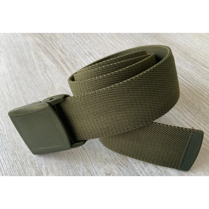 Outdoor Stretch Taktik Likralı Kemer, Kırılmaz Plastik Kıstırmalı Toka,Xraydan Geçen Flex kemer