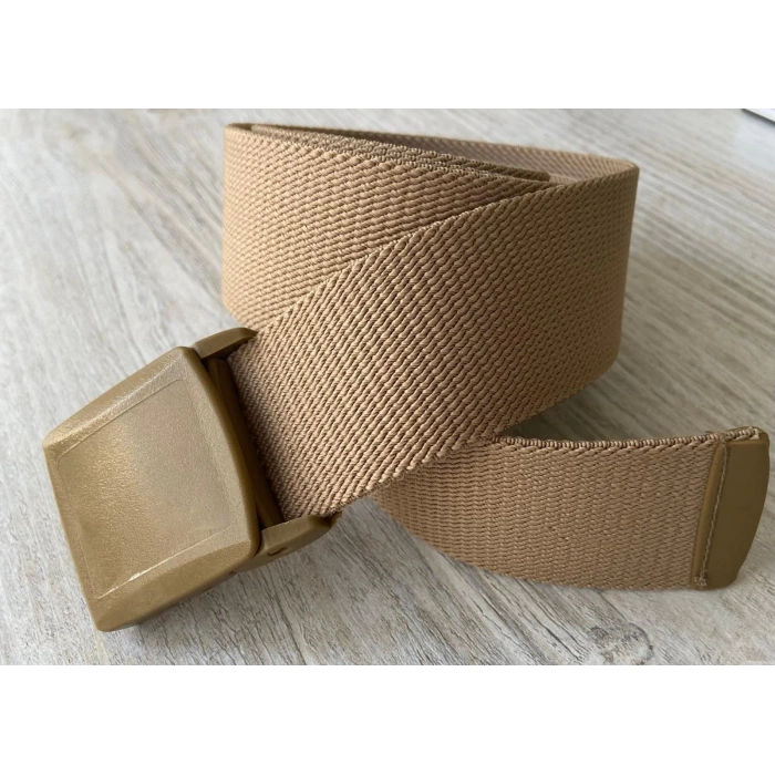 Outdoor Stretch Taktik Likralı Kemer, Kırılmaz Plastik Kıstırmalı Toka,Xraydan Geçen Flex kemer