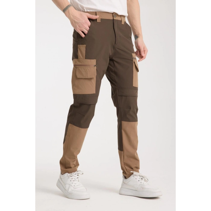 Çift Renk Likralı TAKTİK Pantolon, Poli Likra Kumaş Su itici Model21