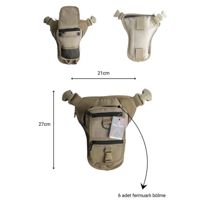Taktik Tabanca Bel ve Bacak Çantası