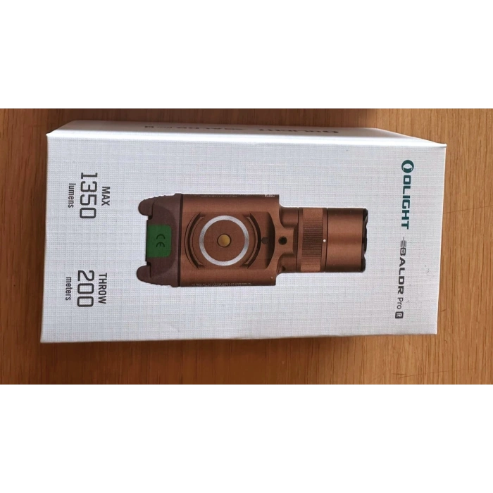 OLIGHT BALD R PRO R Gold Renk 1350 LÜMEN TAKTİK TABANCA FENERİ ORJINAL