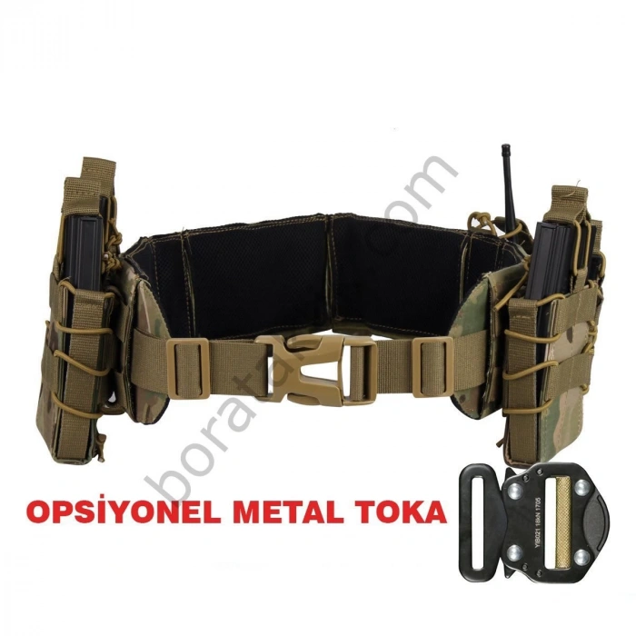Taktikal Kemer Belt Kamuflaj
