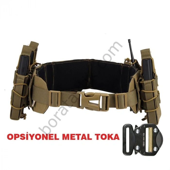 Taktikal Kemer Belt Tan