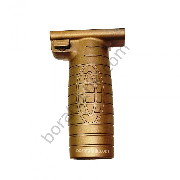 Taktikal Plastik Sabit Tutamak 22mm Çöl Rengi (Düğmeli Basçıkar Sökülebilir )