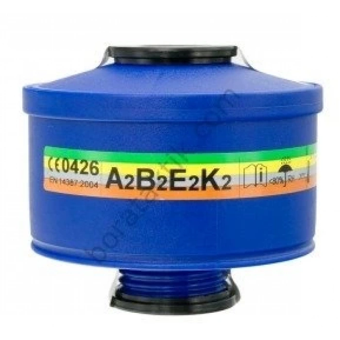 TAM YÜZ GAZ MASKESİ +Karma Filtre Abek2