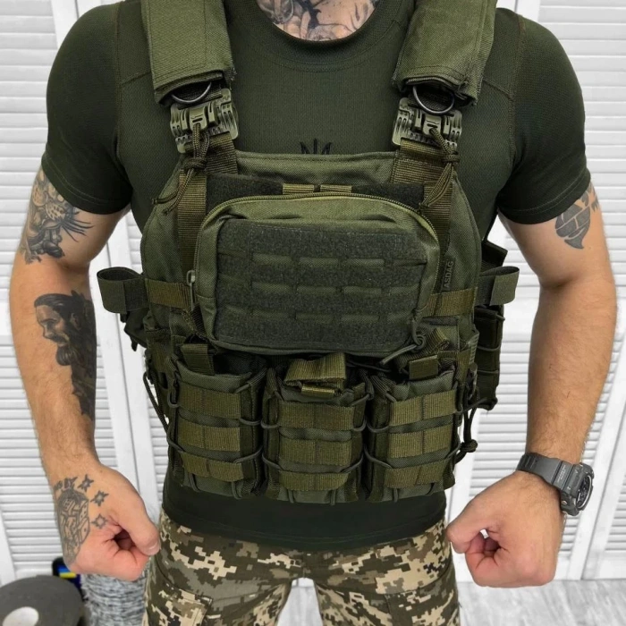 Tan Desert Borataktik QR Hücum Yeleği Kurtulmalı Quick Release HK33 Mpt76 MPT55 Ak47 (Plakalıklı)