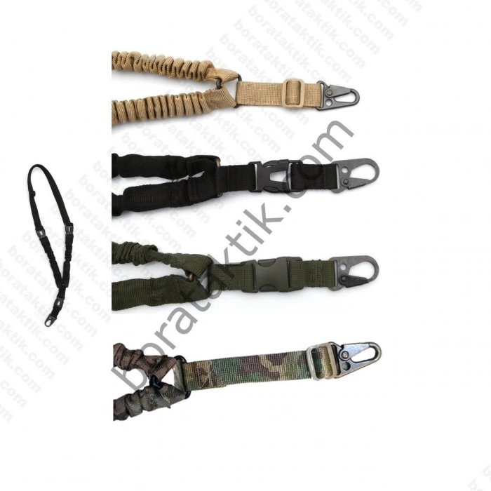 Tek Nokta Taktikal Lastikli Askı Kayışı 4 renk