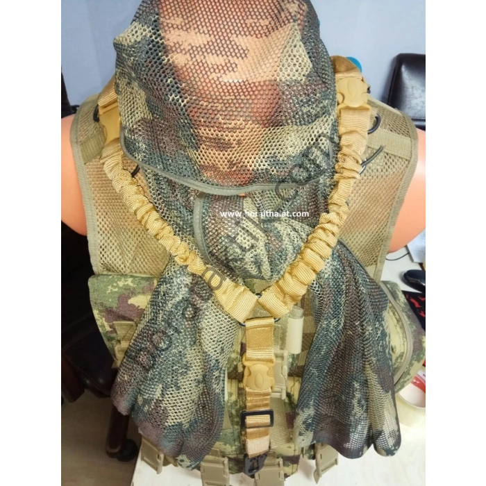 Tek Nokta Taktikal V Y Askı Kayışı Metal Kancalı