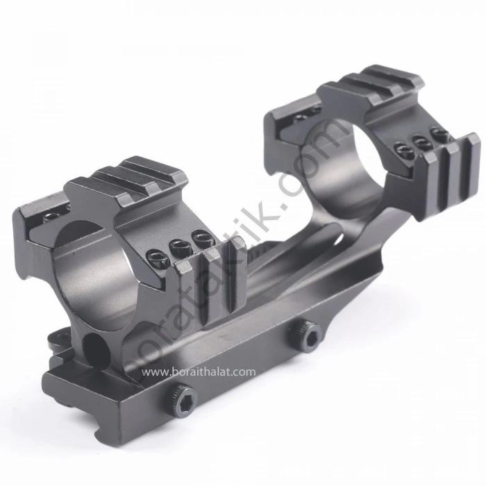 Tek Parça Raylı Dürbün Ayağı Mandallı  Yüksek Dampa