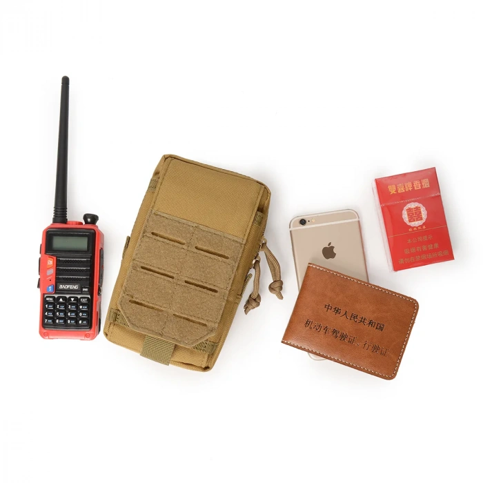 Telefon Çantası Göğüs CEBİ Kapaklı Cepli Fermuarlı ,Göğüs Çantası Fermuarlı, Molle Çanta Telefon Çantası,gidon çantası Haki Renk