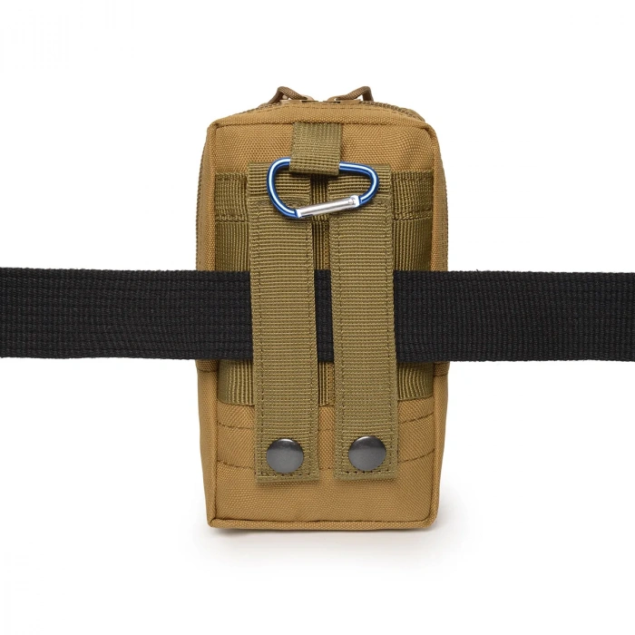 Telefon Çantası Göğüs CEBİ Kapaklı Cepli Fermuarlı ,Göğüs Çantası Fermuarlı, Molle Çanta Telefon Çantası,gidon çantası Haki Renk