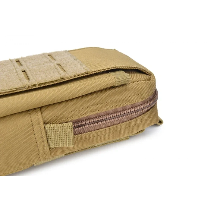 Telefon Çantası Göğüs CEBİ Kapaklı Cepli Fermuarlı ,Göğüs Çantası Fermuarlı, Molle Çanta Telefon Çantası,gidon çantası Çöl Renk