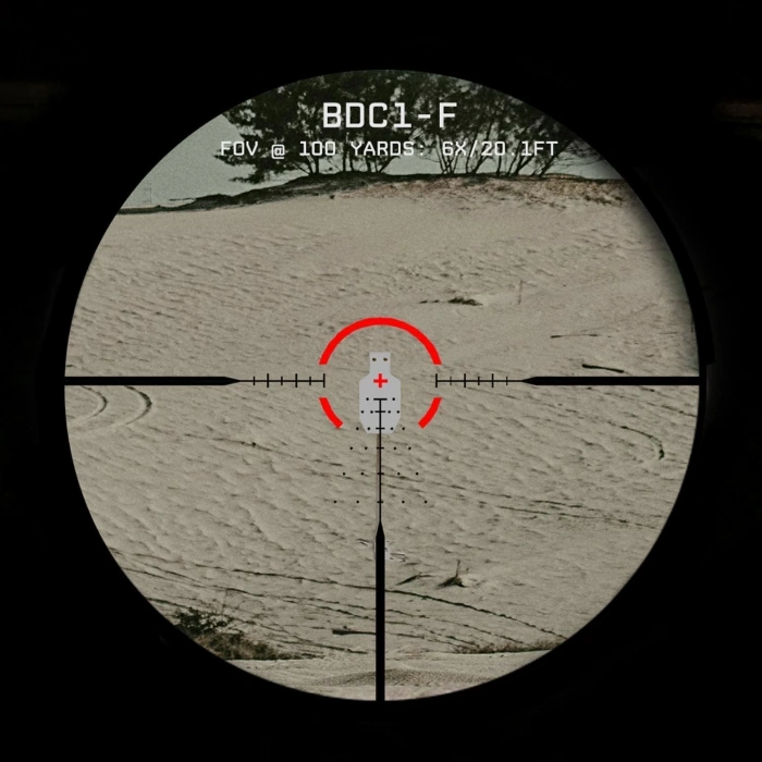 Triton Tempest Orion 1-6x24 (FFP) Tüfek Dürbünü First Focal Plane Low Power Variable Professional Optic Orjinal