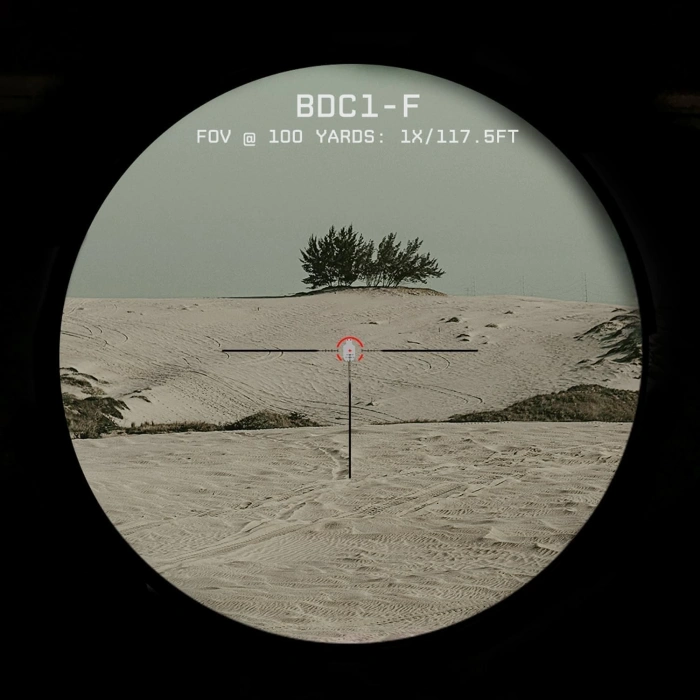 Triton Tempest Orion 1-6x24 (FFP) Tüfek Dürbünü First Focal Plane Low Power Variable Professional Optic Orjinal