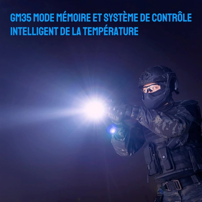 TrustFire Gm35 Mini Tabanca Feneri Orjinal 1350 Lümen Light