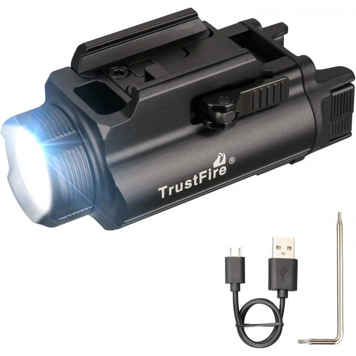 TrustFire Gm35 Mini Tabanca Feneri Orjinal 1350 Lümen Light