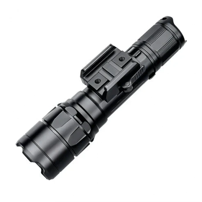 TrustFire Orjinal R8 1800Lumen KABLOLU Tüfek Feneri Rail Mount Flashlight Avcı Feneri