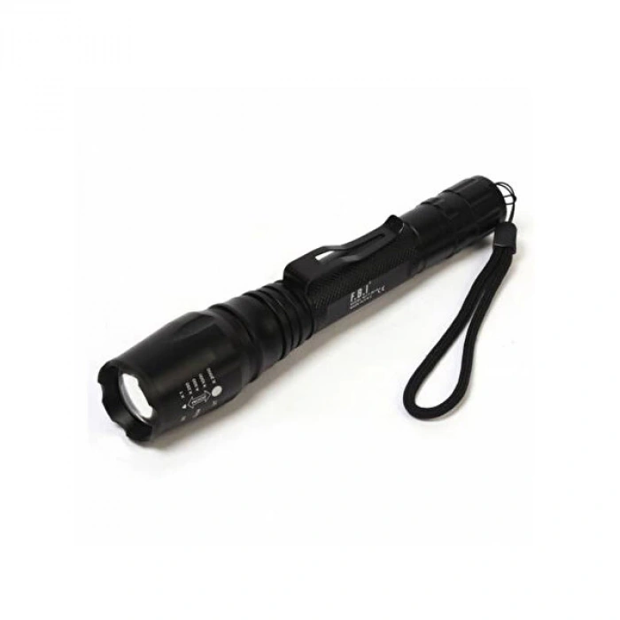 BÜYÜK BOY 20w Led Su Geçirmez Taktik Aparatlı Şarjlı Tüfek Feneri