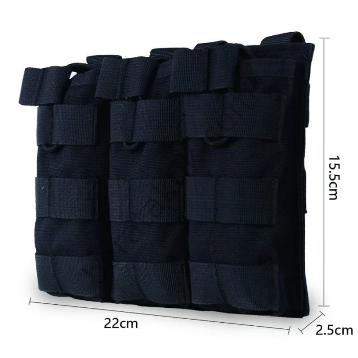 Üçlü Şarjör Cebi HK G3 SİG AK47 Modül