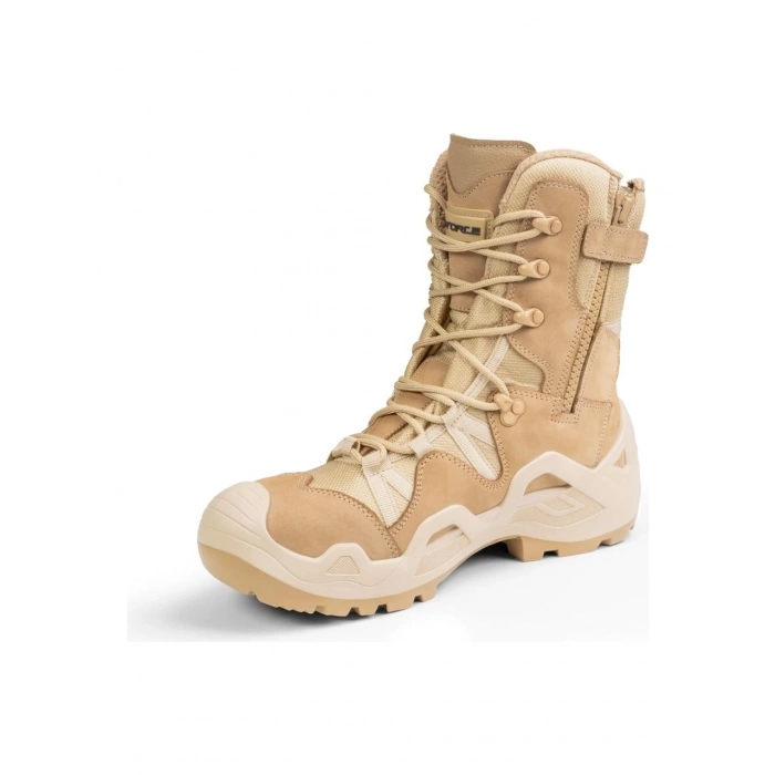 UFORCE ÇÖL RENK FERMUARLI LOWA MODEL 4 MEVSİM SU GEÇİRMEZ