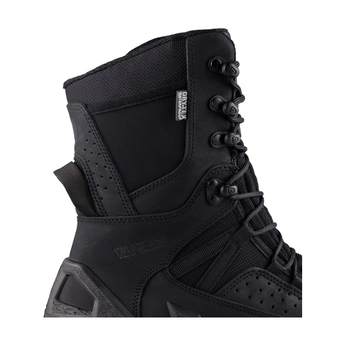 Vaneda Tactical 1191 Pro Mid Drytex Su Geçirmez On Duty Siyah Nubuk Bot