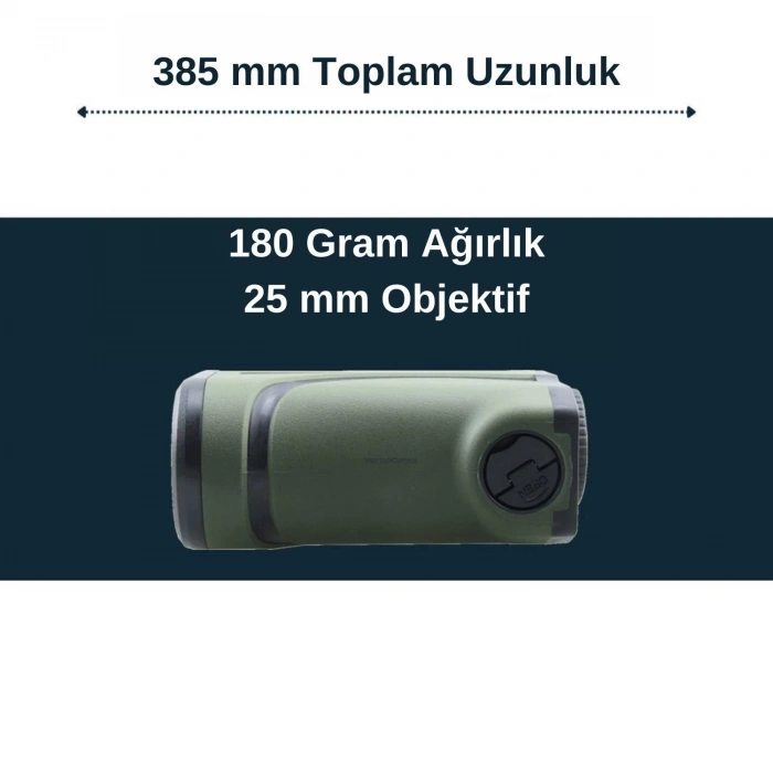 Vector Optics PARAGON 6X25 GEN2 1800METRE MESAFE ÖLÇER Range Finder 2000 yards