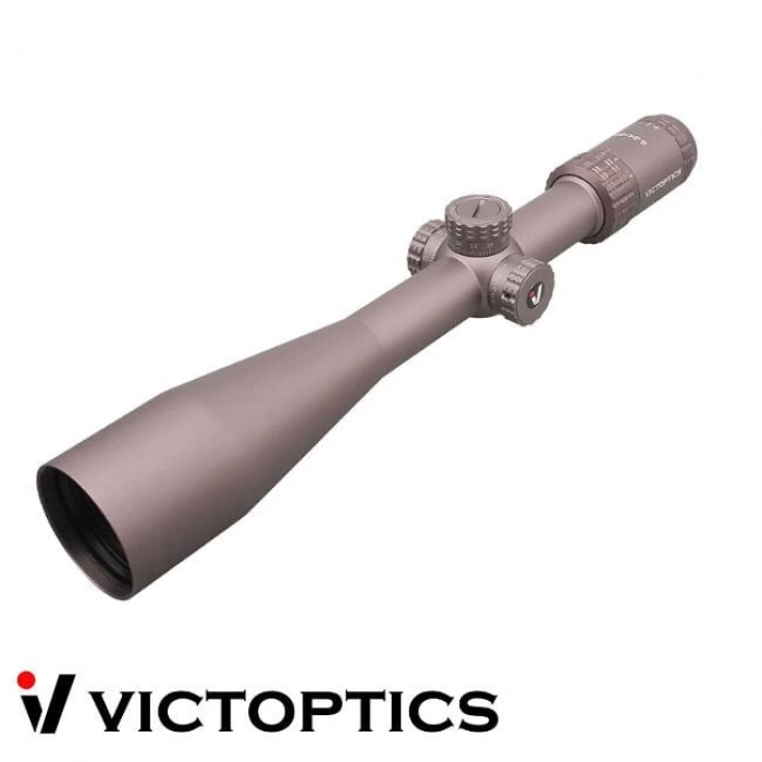 Victoptics S4 6-24X50 SFP COYOTE FDE PARALAKS TEKERLI Tüfek Dürbünü