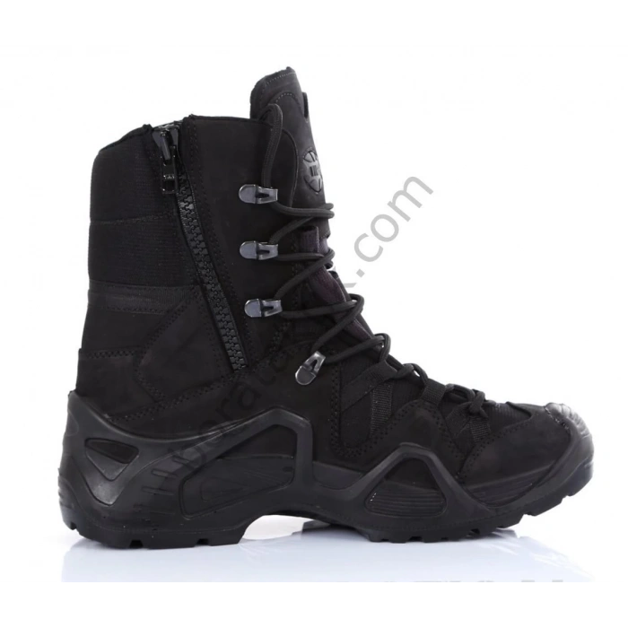 VOGEL TAKTİK ASKERİ BOT SİYAH Süet (Fermuarlı)