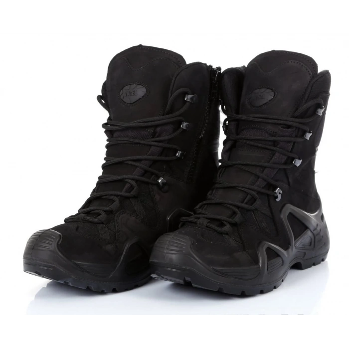 VOGEL TAKTİK ASKERİ BOT SİYAH Süet (Fermuarlı)