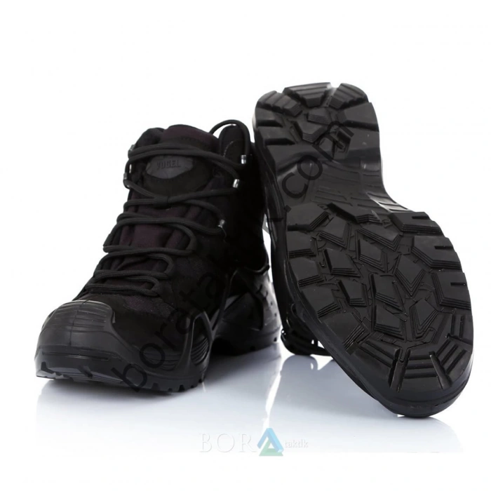 VOGEL TAKTİK ASKERİ BOT SİYAH Süet (Kısa)