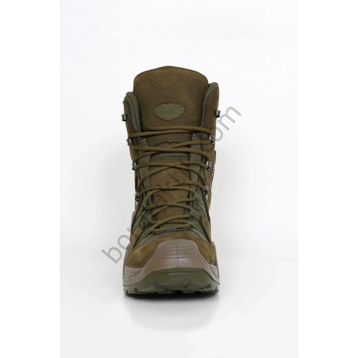VOGEL TAKTİK ASKERİ BOT YESİL Süet (Fermuarlı)