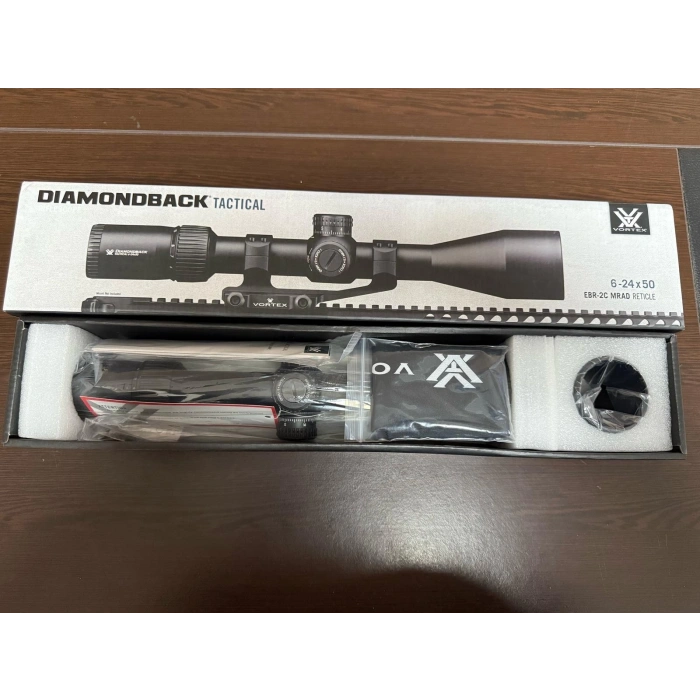 Vortex DiamondBlack 5-25x56 FFP EBR-2C (MRAD) Tüfek Dürbünü Orjinal
