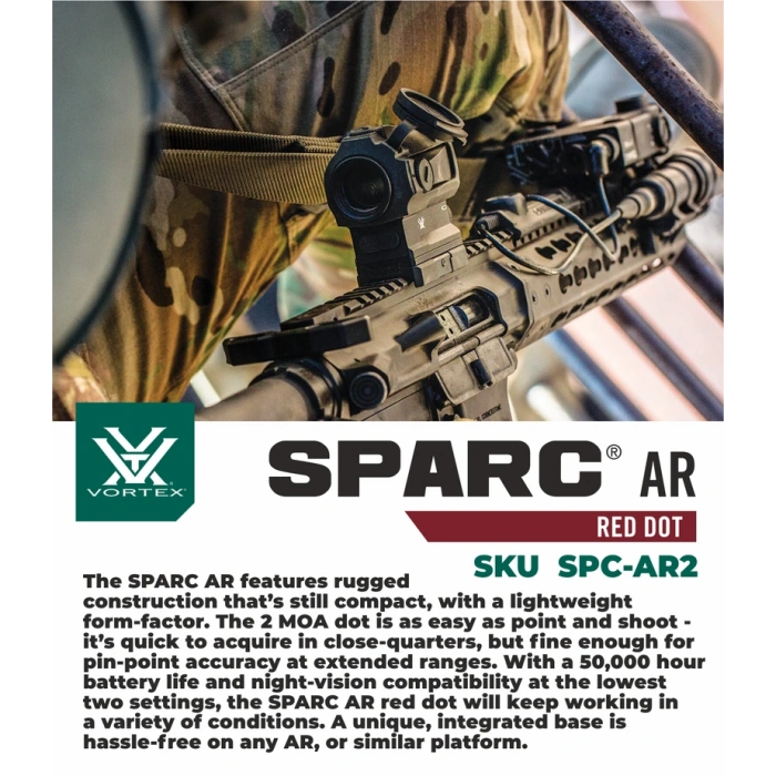 Vortex Sparc Ar Solar Reddot ORJİNAL