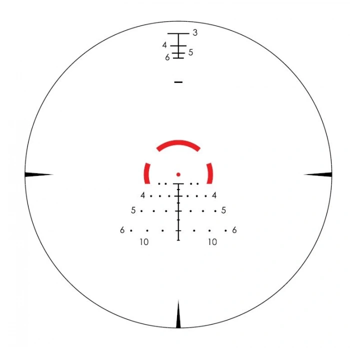 Vortex Strike Eagle 1-8x24 Se-1824-2 AR-BDC3 (MOA) Tüfek Dürbünü ORJİNAL