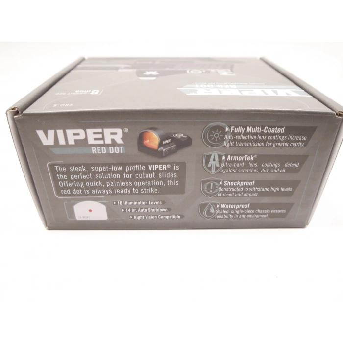 Vortex Viper ORJİNAL Red Dot Sight - 6 MOA Dot ÖMÜR BOYU GARANTİLİ
