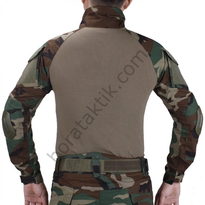 Woodland Dizlikli Kamuflaj Takım iTHAL