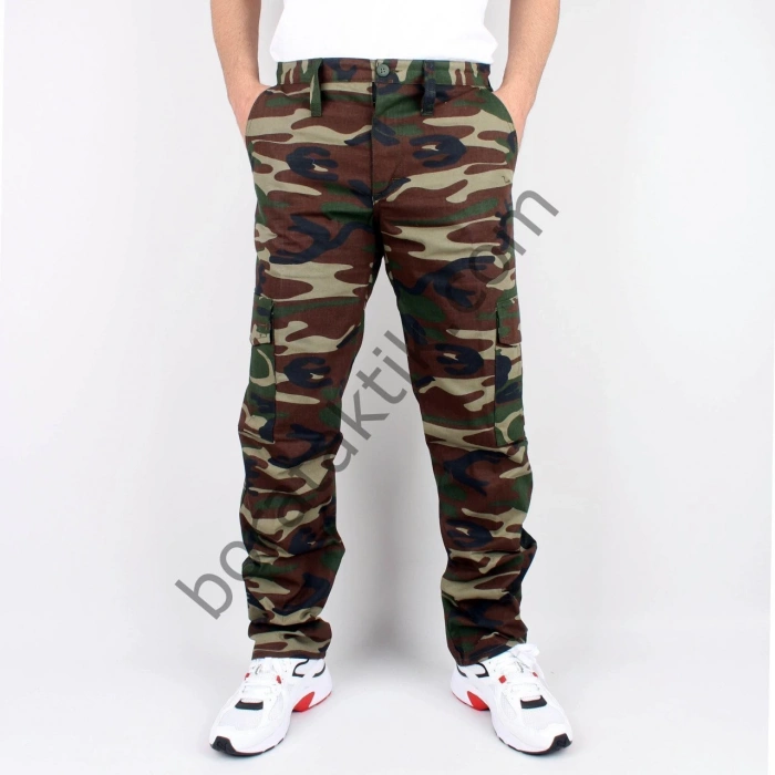 Woodland Kamuflaj Pantolon