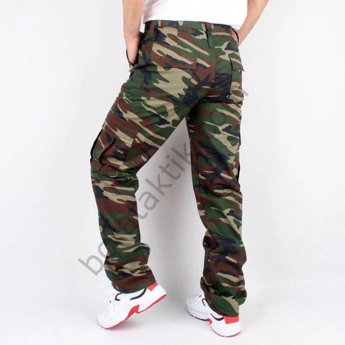 Woodland Kamuflaj Pantolon