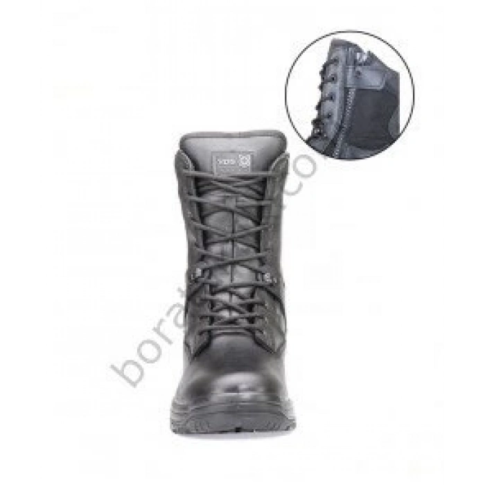 YDS Siyah Askeri Bot Fermuarlı 4 Mevsim ATTP HARRIER