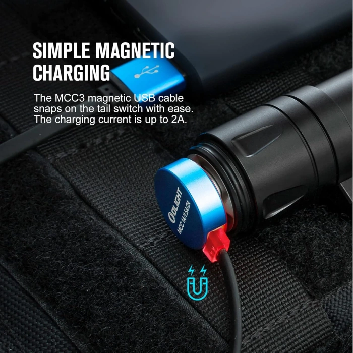 Olight Odin GL M siyah 1500 lümen Orjinal Tüfek Feneri Yeşil Lazerli, El Feneri,Kablolu Yeşil Tüfek Lazeri