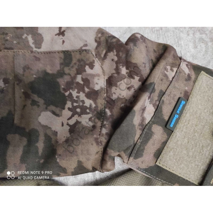 YENİ PİYADE KAMUFLAJ LİKRALI COMBAT TİŞÖRTÜ UZUNKOL